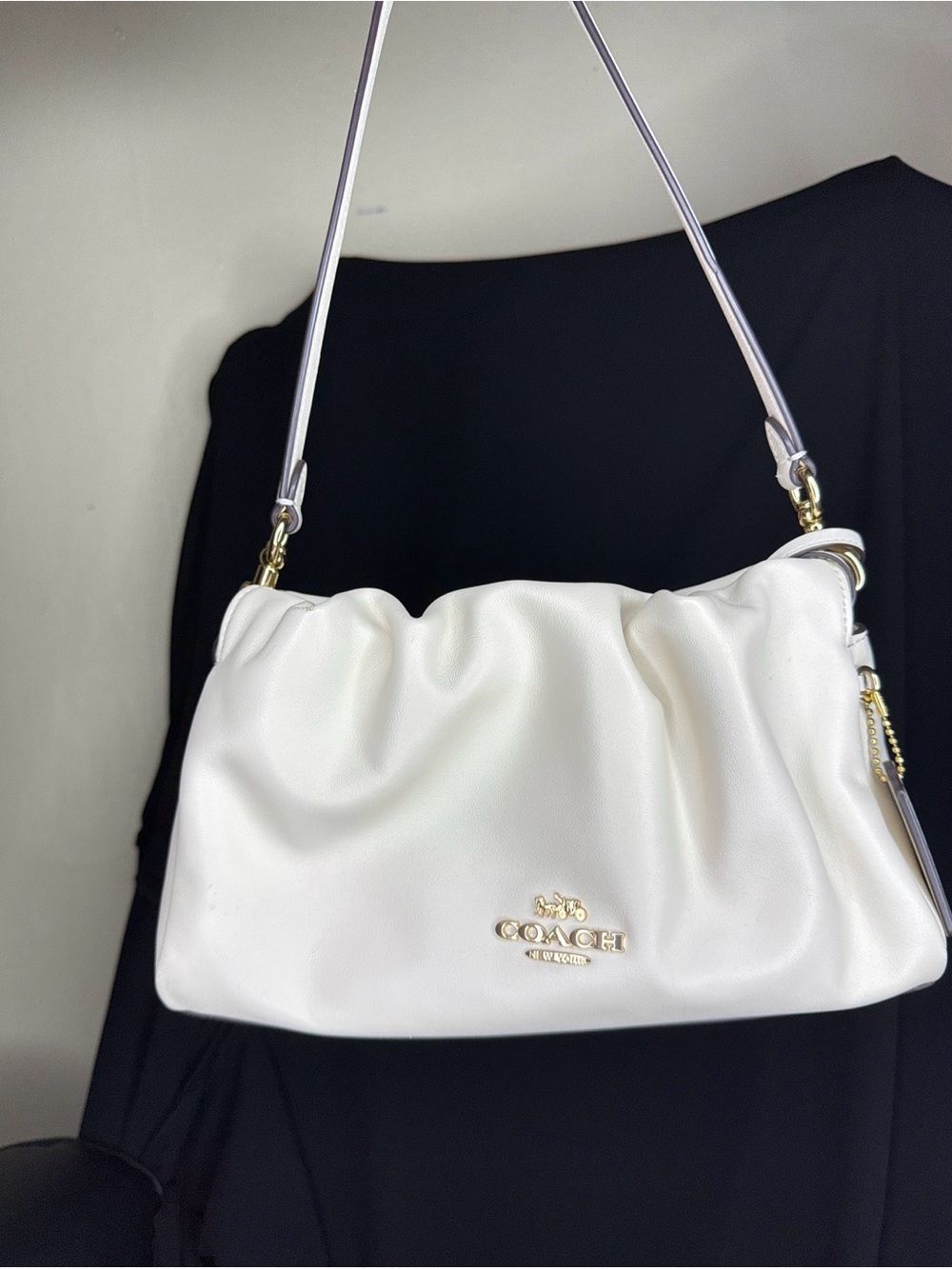 Coach Fays Shoulder Bag with Gold-Tone Logo
